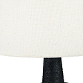Elio Ceramic Table Lamp Black from Roseland Furniture