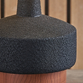 Elio Ceramic Table Lamp Black from Roseland Furniture