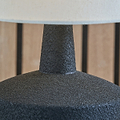 Elio Ceramic Table Lamp Black from Roseland Furniture