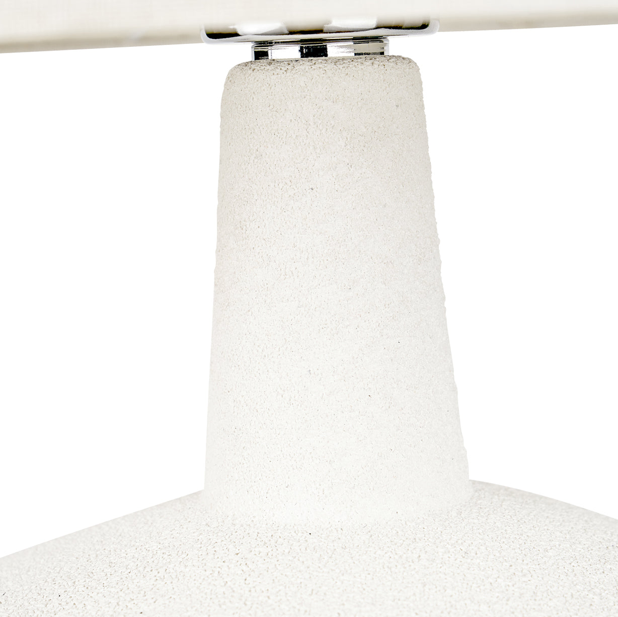 Elio Ceramic Table Lamp White from Roseland Furniture