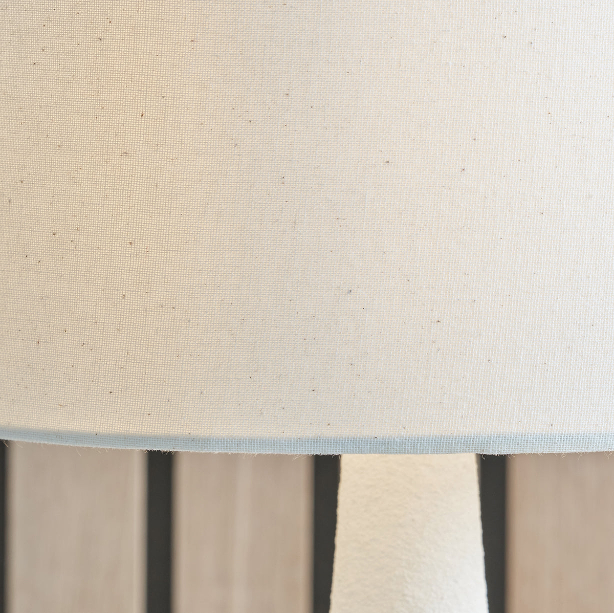 Elio Ceramic Table Lamp White from Roseland Furniture