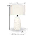 Erika Vintage Ceramic Table Lamp from Roseland Furniture