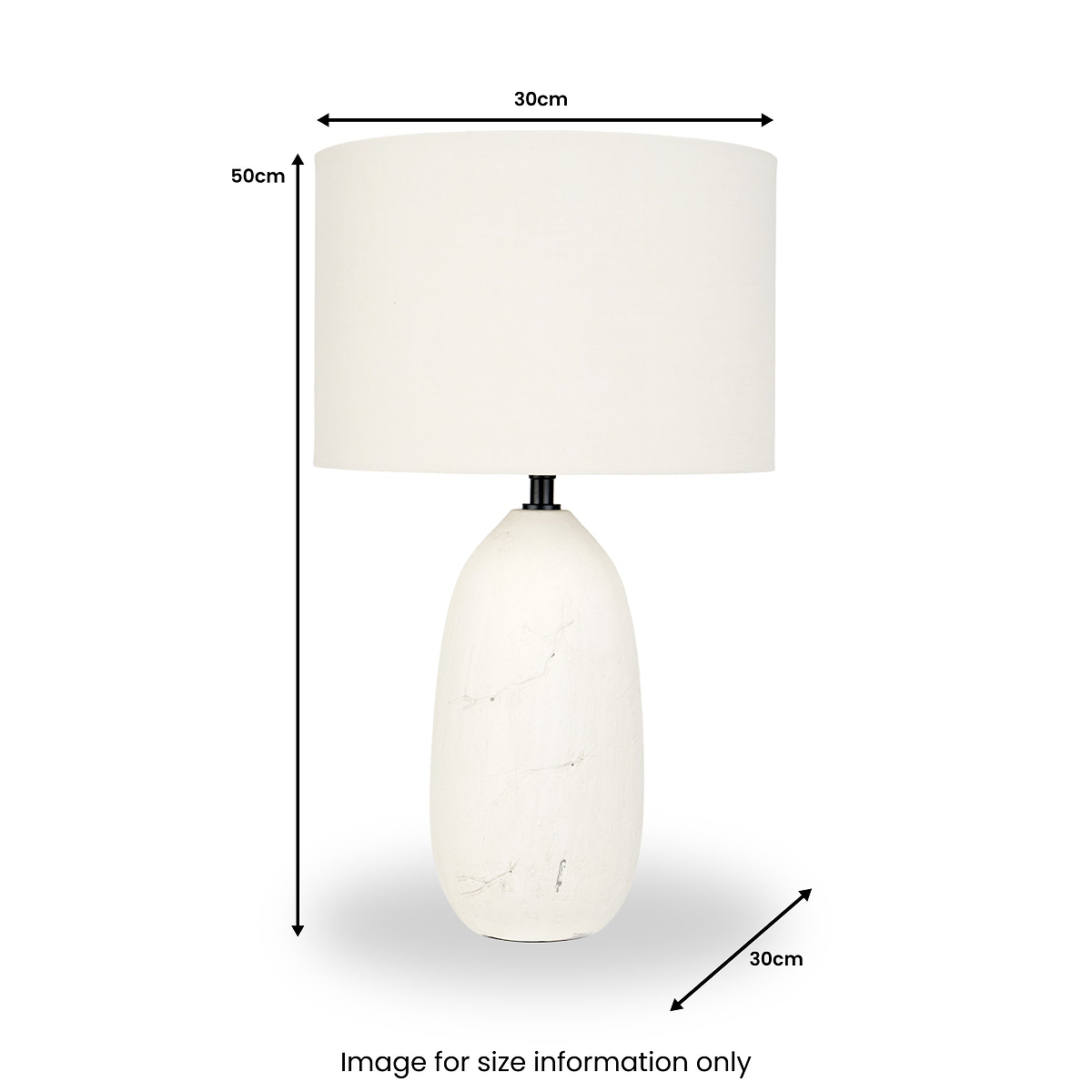 Erika Vintage Ceramic Table Lamp from Roseland Furniture