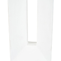 Block Ceramic Tall Table Lamp White from Roseland Furniture