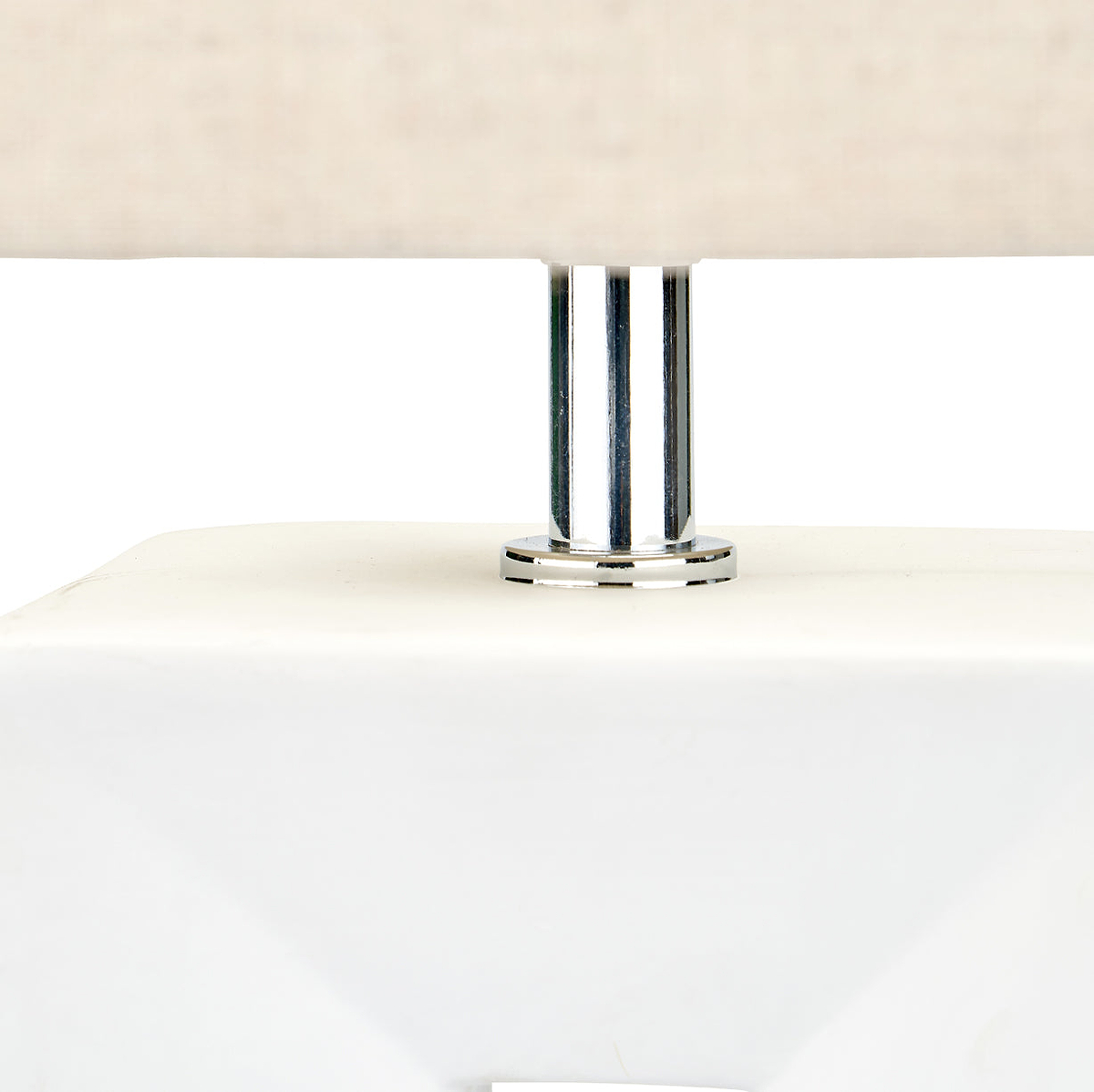 Block Ceramic Tall Table Lamp White from Roseland Furniture