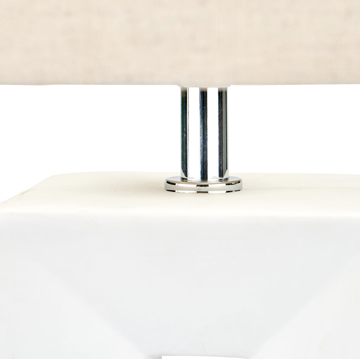 Block Ceramic Tall Table Lamp White from Roseland Furniture