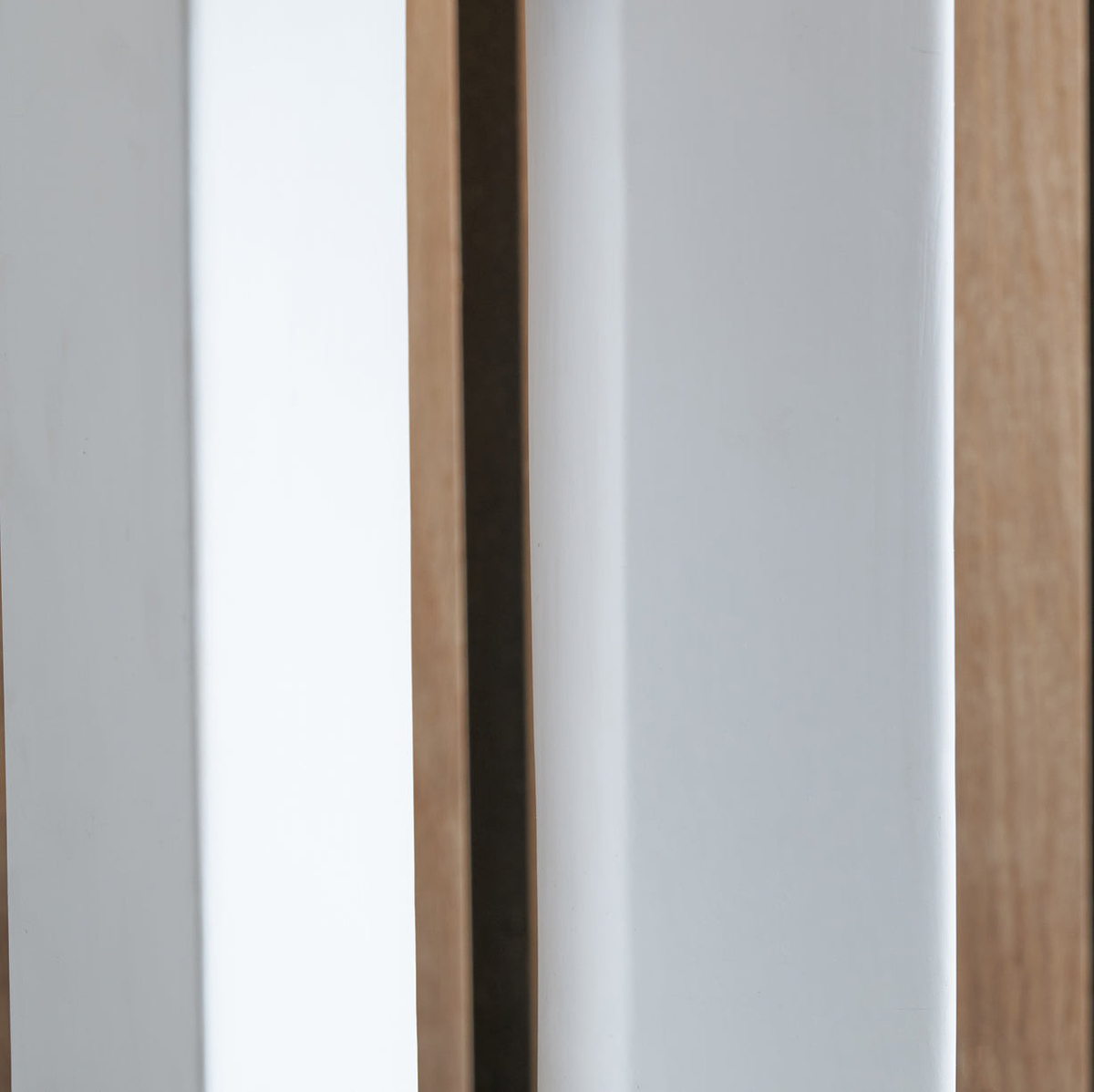 Block Ceramic Tall Table Lamp White from Roseland Furniture