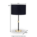Bryce Rise and Fall Table Lamp from Roseland Furniture