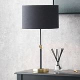 Bryce Rise and Fall Table Lamp from Roseland Furniture