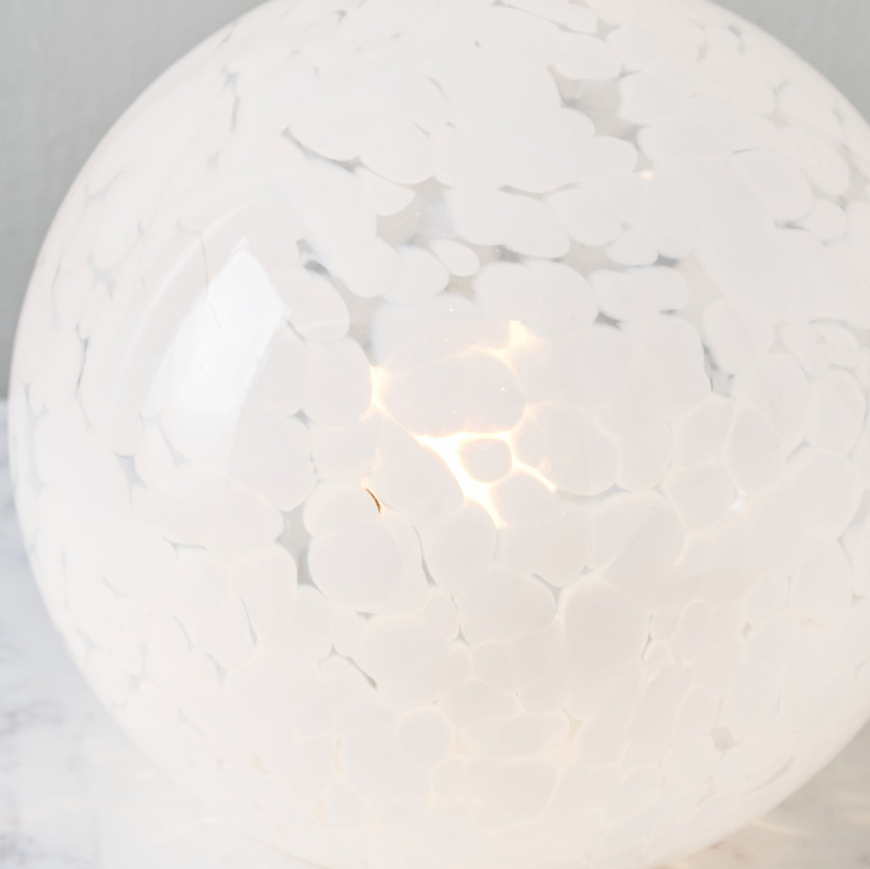 Aurora Spherical Table Lamp from Roseland Furniture