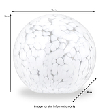 Aurora Spherical Table Lamp from Roseland Furniture