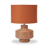 Elure Crackle Effect Table Lamp Cinnamon from Roseland Furniture