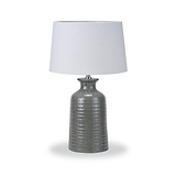 Helka Reactive Glaze Table Lamp Green from Roseland Furniture