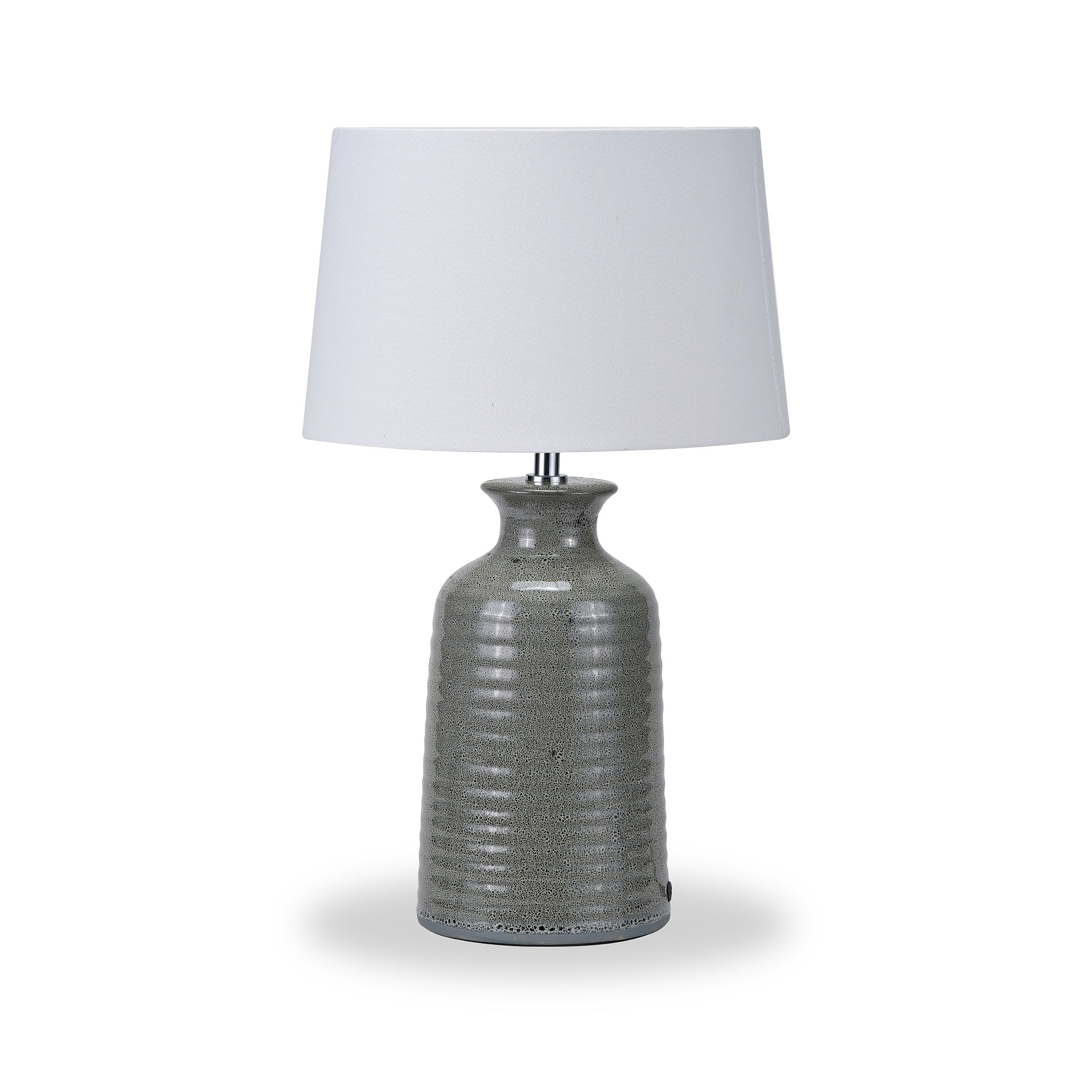 Helka Reactive Glaze Table Lamp Green from Roseland Furniture