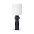 Sloane Ceramic Table Lamp Black from Roseland Furniture