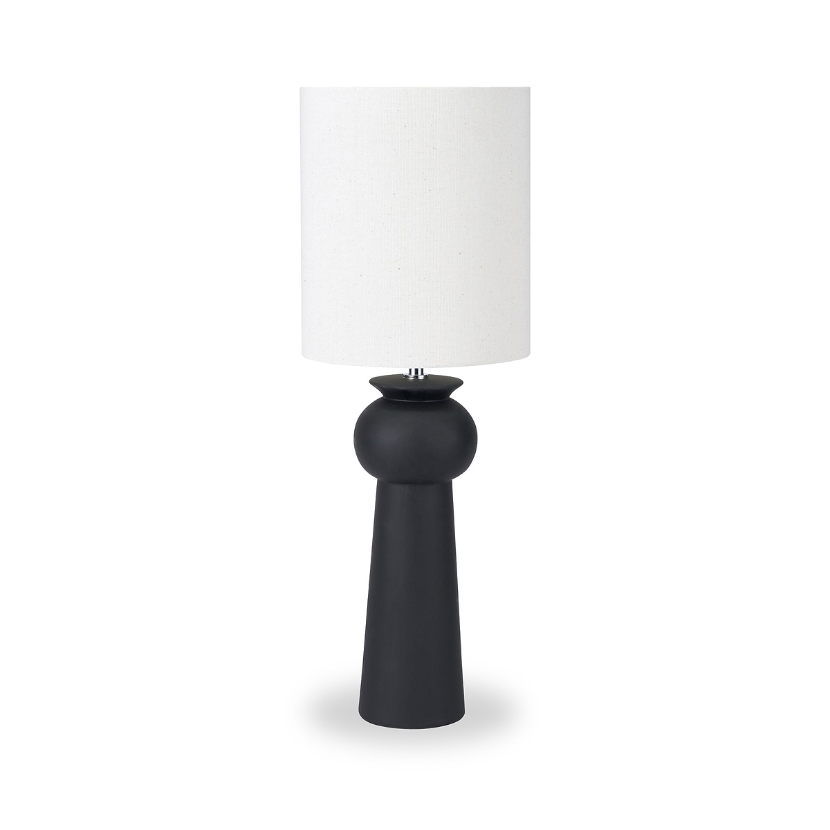 Sloane Ceramic Table Lamp Black from Roseland Furniture