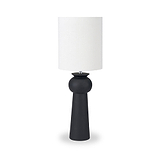 Sloane Ceramic Table Lamp Black from Roseland Furniture
