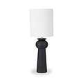Sloane Ceramic Table Lamp Black from Roseland Furniture