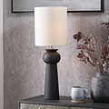 Sloane Ceramic Table Lamp Black from Roseland Furniture