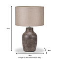 Kai Tall Ceramic Table Lamp from Roseland Furniture