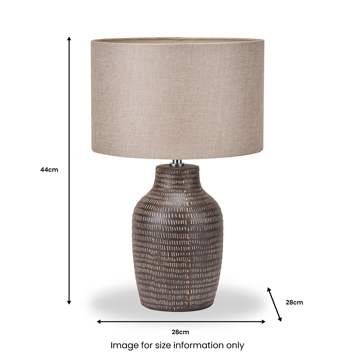 Kai Tall Ceramic Table Lamp from Roseland Furniture