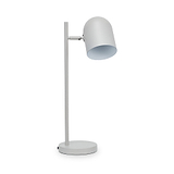 Finn Cloche Headed Table Lamp Grey from Roseland Furniture