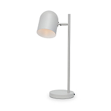Finn Cloche Headed Table Lamp Grey from Roseland Furniture