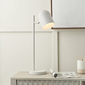 Finn Cloche Headed Table Lamp Grey from Roseland Furniture
