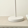 Finn Cloche Headed Table Lamp Grey from Roseland Furniture