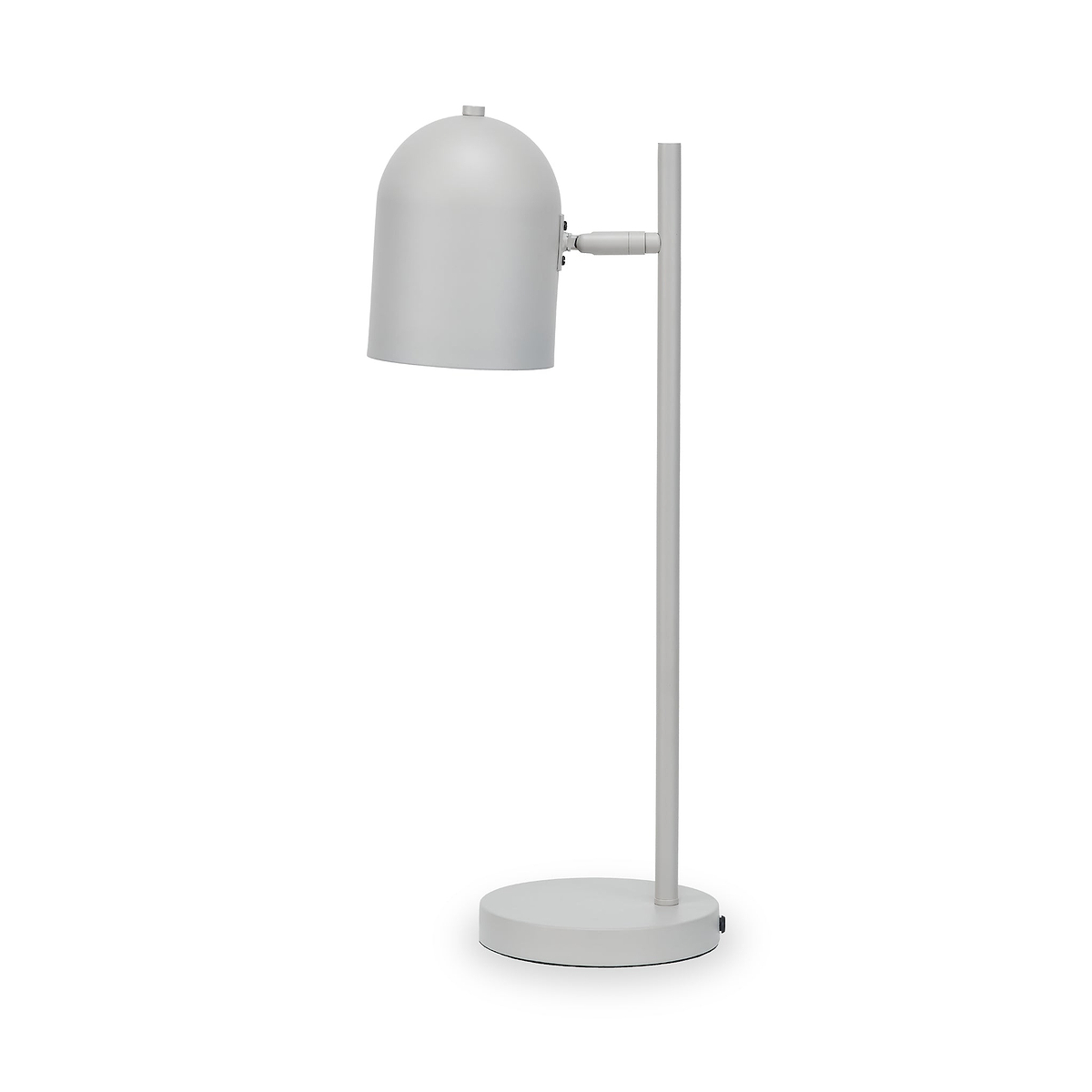 Finn Cloche Headed Table Lamp Grey from Roseland Furniture