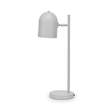 Finn Cloche Headed Table Lamp Grey from Roseland Furniture