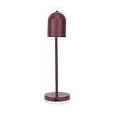 Finn Cloche Headed Table Lamp Mulberry from Roseland Furniture