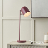 Finn Cloche Headed Table Lamp Mulberry from Roseland Furniture