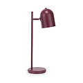 Finn Cloche Headed Table Lamp Mulberry from Roseland Furniture