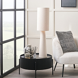 Mirissa Handloom Fabric Table Lamp from Roseland Furniture