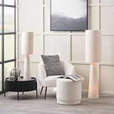 Mirissa Handloom Fabric Table Lamp from Roseland Furniture