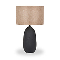 Erika Vintage Ceramic Table Lamp Black from Roseland Furniture
