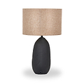Erika Vintage Ceramic Table Lamp Black from Roseland Furniture