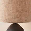 Erika Vintage Ceramic Table Lamp Black from Roseland Furniture