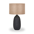 Erika Vintage Ceramic Table Lamp Black from Roseland Furniture