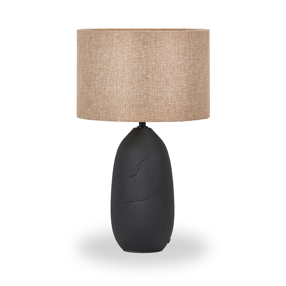 Erika Vintage Ceramic Table Lamp Black from Roseland Furniture