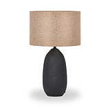 Erika Vintage Ceramic Table Lamp Black from Roseland Furniture