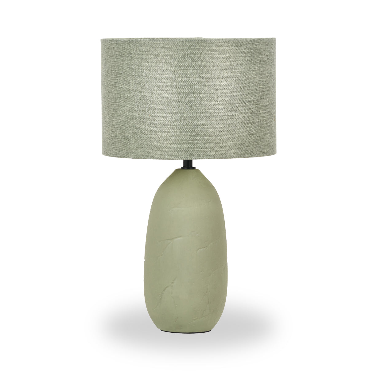 Erika Vintage Ceramic Table Lamp Sage from Roseland Furniture