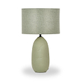 Erika Vintage Ceramic Table Lamp Sage from Roseland Furniture
