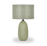 Erika Vintage Ceramic Table Lamp Sage from Roseland Furniture