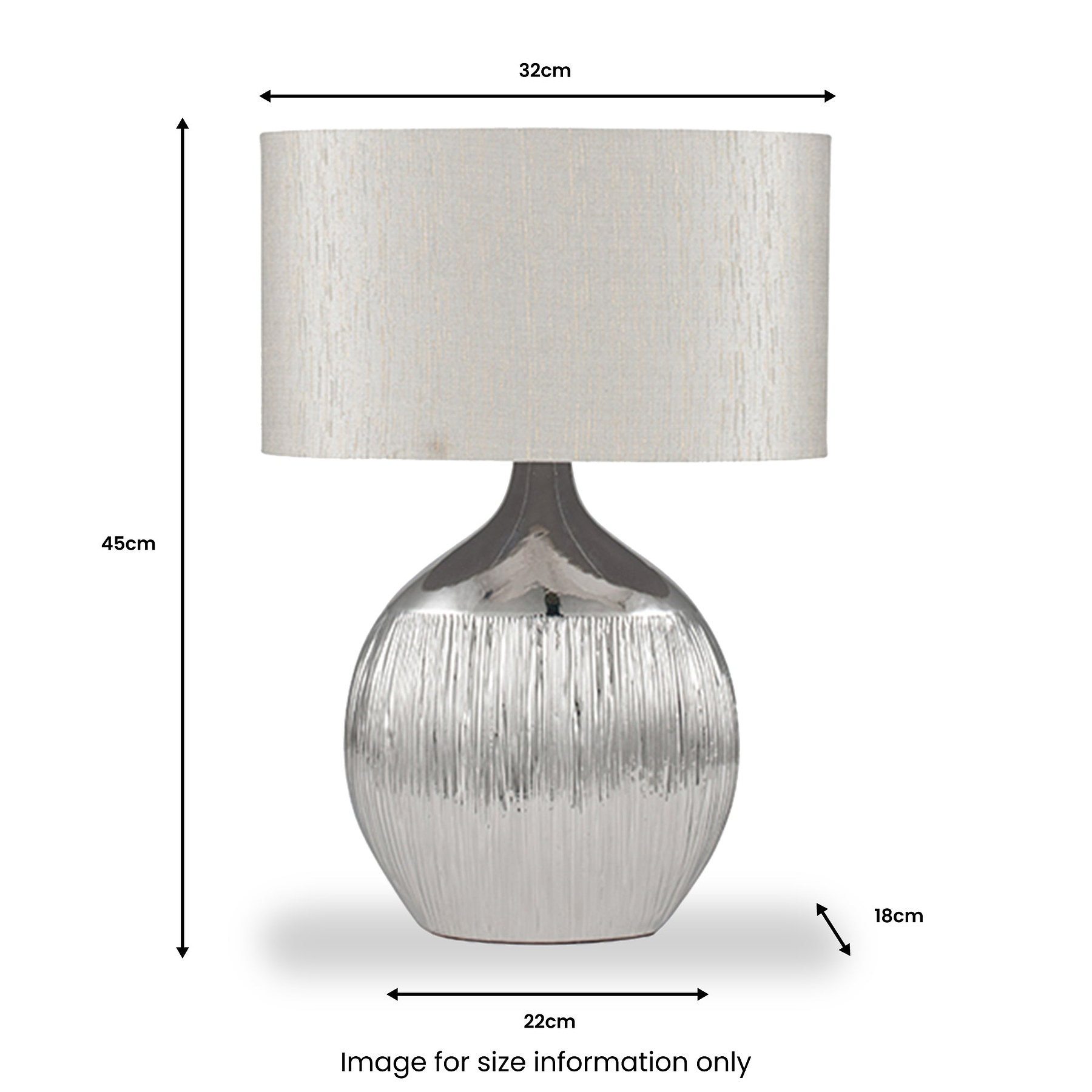 Gemini Etched Ceramic Table Lamp from Roseland Furniture