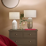 Flora Ceramic Table Lamp from Roseland Furniture