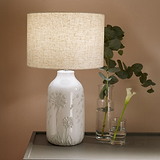 Flora Ceramic Table Lamp from Roseland Furniture