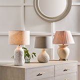 Flora Ceramic Table Lamp from Roseland Furniture