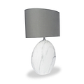 Crestola Marble Effect Ceramic Table Lamp Small from Roseland Furniture